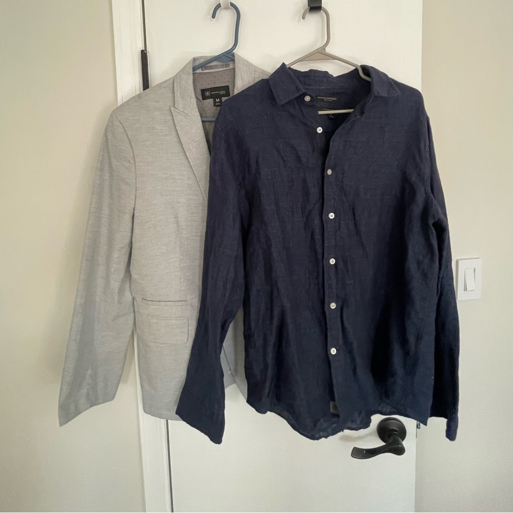Sport Jacket and Button shirt